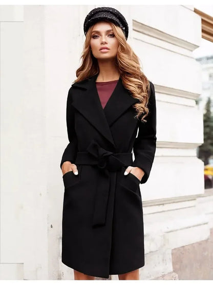 Elegante dames trenchcoat voor de winter | Lidia