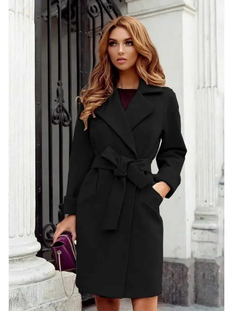 Elegante dames trenchcoat voor de winter | Lidia