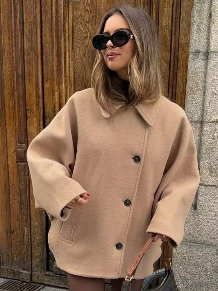 Elegante oversized jas voor dames | Lorin