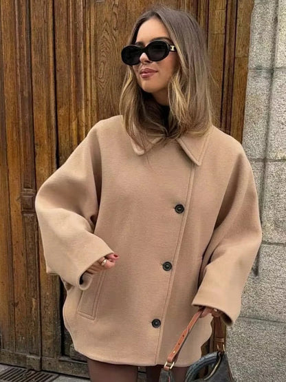 Elegante oversized jas voor dames | Lorin