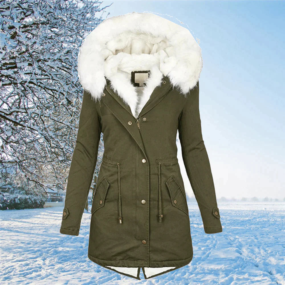 Modieuze Vrouwen Parka Winterjas | Nerida