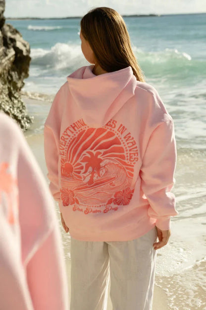 Cozy Sunset Hoodie voor dames | Zephyr