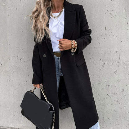 Lange en stijlvolle trenchcoat voor dames | Anouk