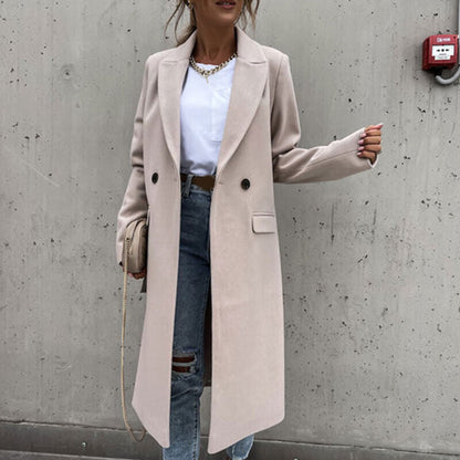 Lange en stijlvolle trenchcoat voor dames | Anouk