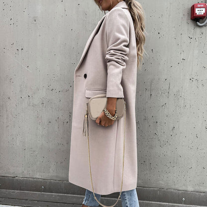 Lange en stijlvolle trenchcoat voor dames | Anouk