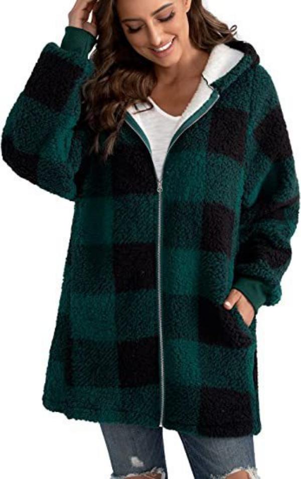 Dames oversized fleece sweatshirt | Taylor